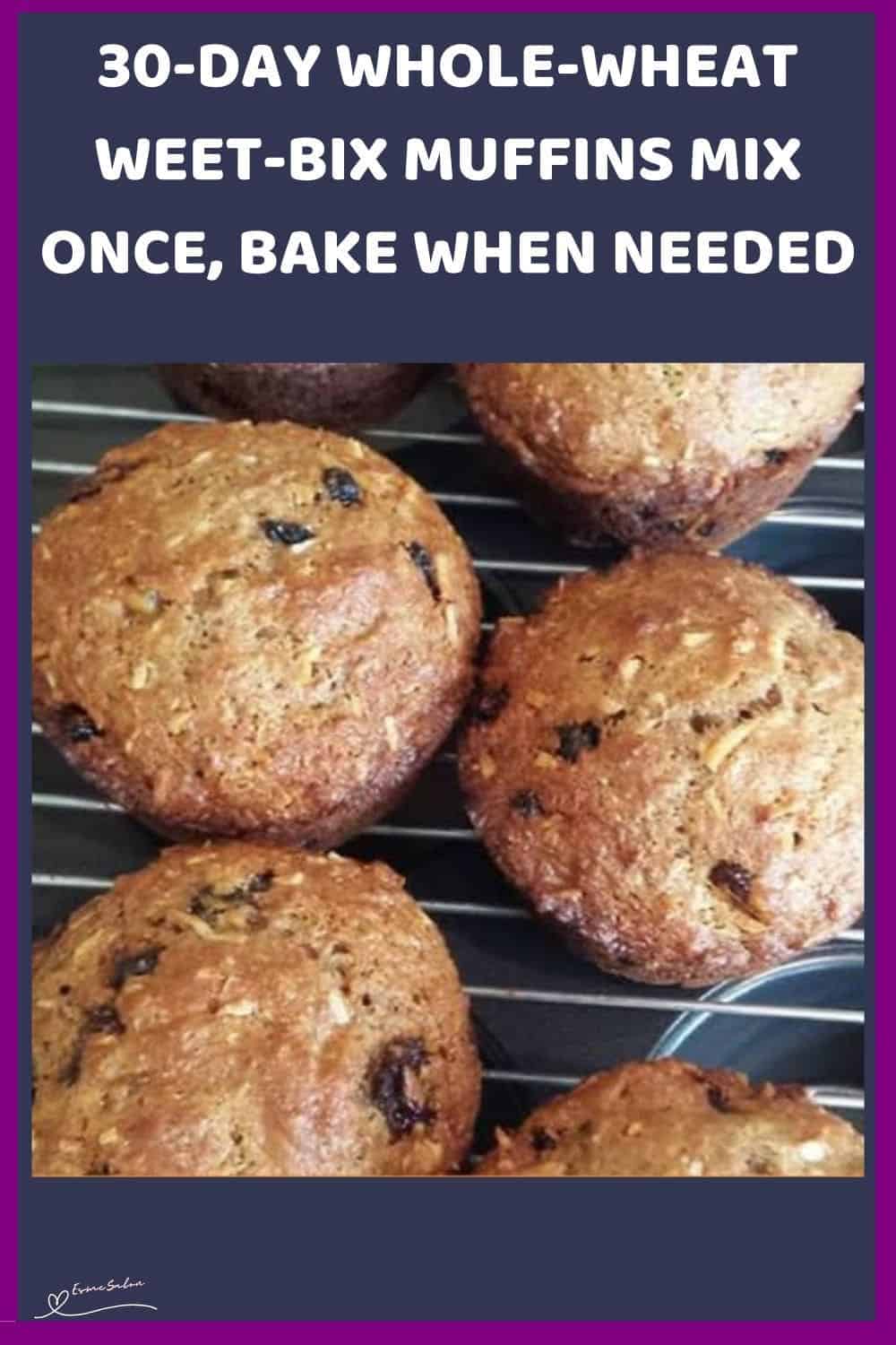 an image of 30-Day Whole-Wheat Weet-Bix Muffins