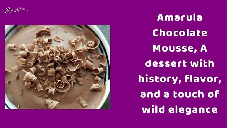 an image of a bowl filled with Amarula Chocolate Mousse