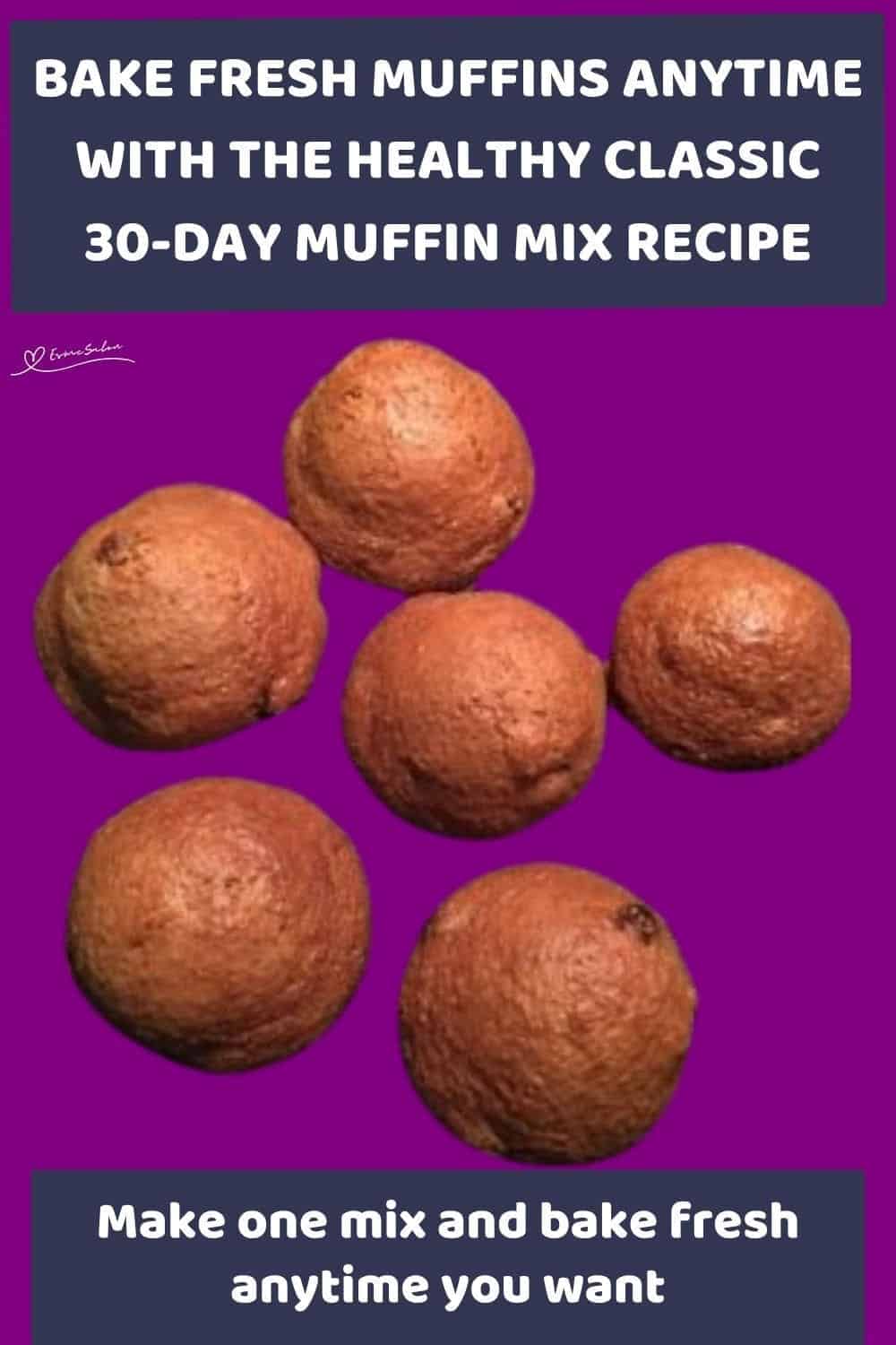 an image of 6 Healthy Classic 30-day Muffins