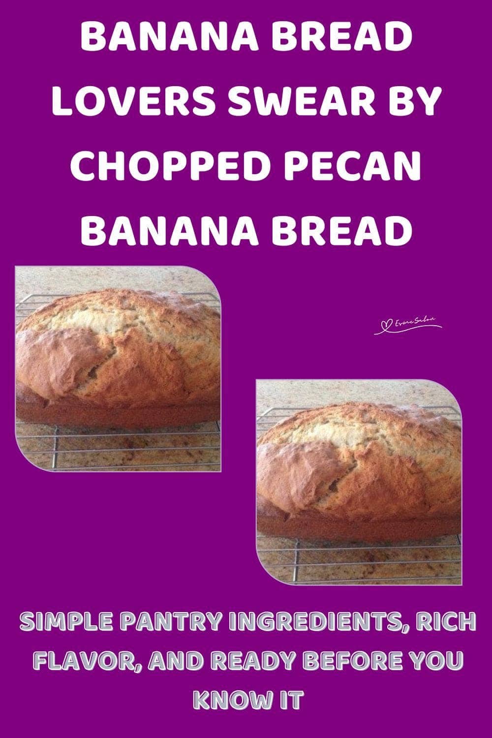 an image of a Chopped Pecan Banana Bread