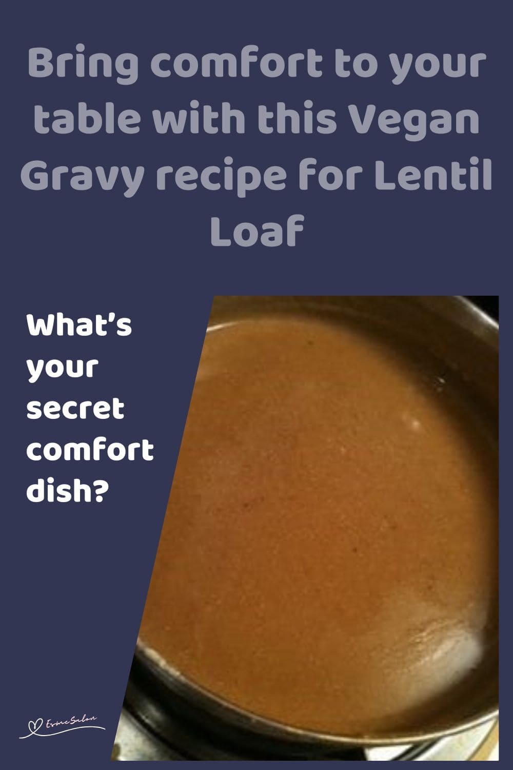 an image of a sauce vessel with Vegan Gravy