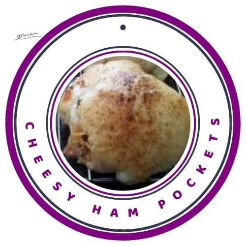 an image of Cheesy Ham Pockets fully baked