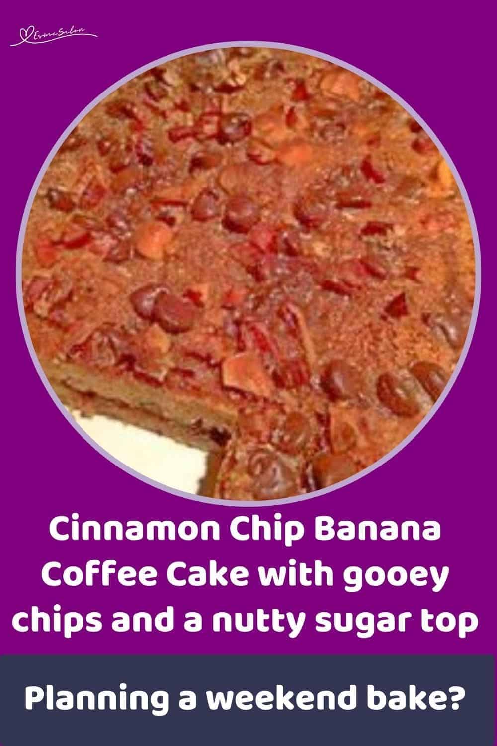 an image of Cinnamon Chip Banana Coffee Cake
