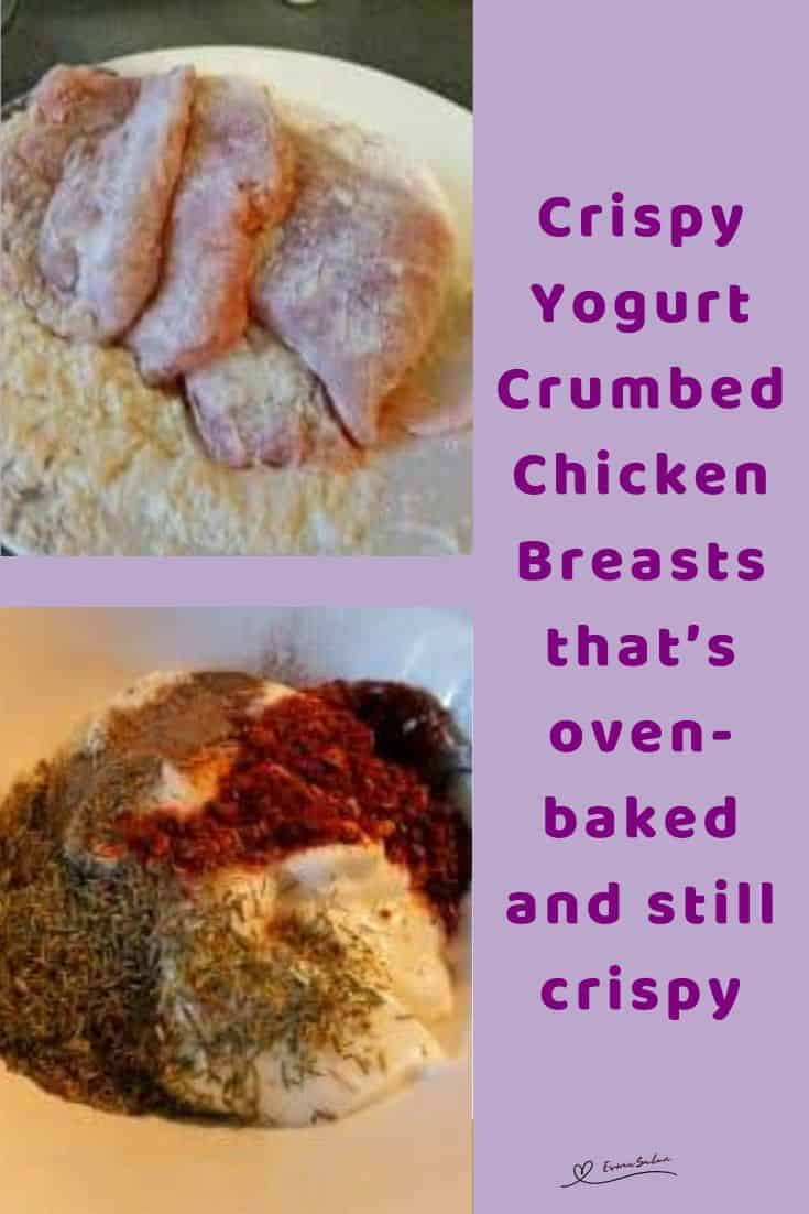 an image of Crispy Yogurt Crumbed Chicken Breasts