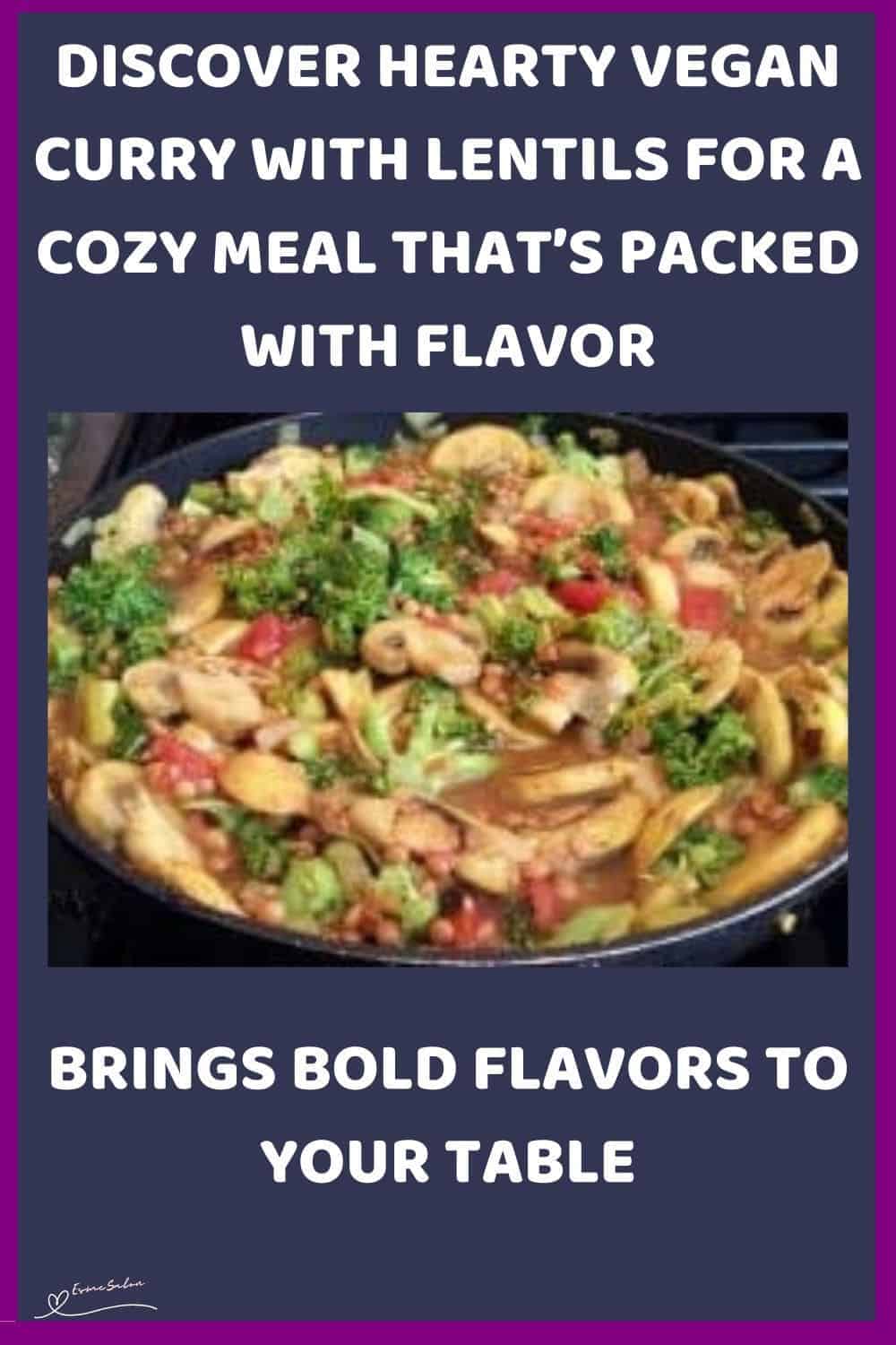 an image of a Hearty Vegan Curry with Lentils