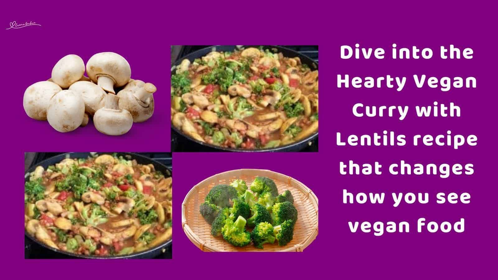 an image of a Hearty Vegan Curry with Lentils