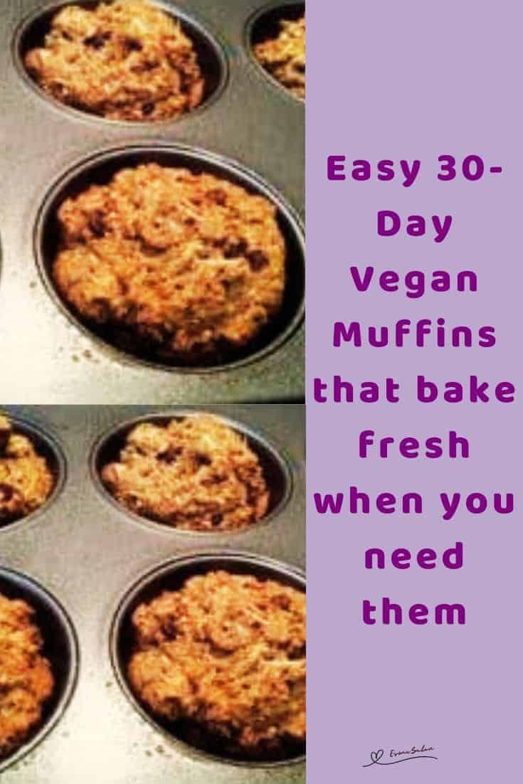 an image of Easy 30-Day Vegan Muffins in a muffin tin