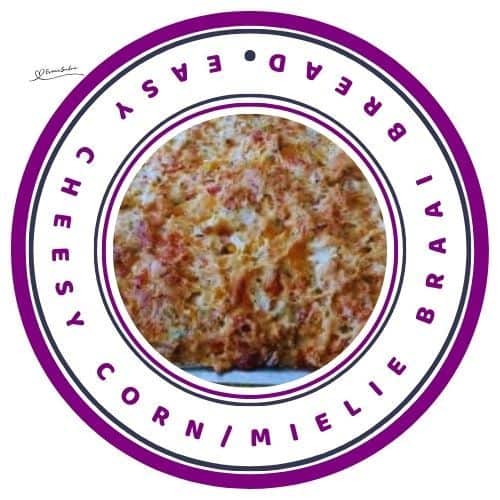 an image of Easy Cheesy Corn Mielie Braai Bread