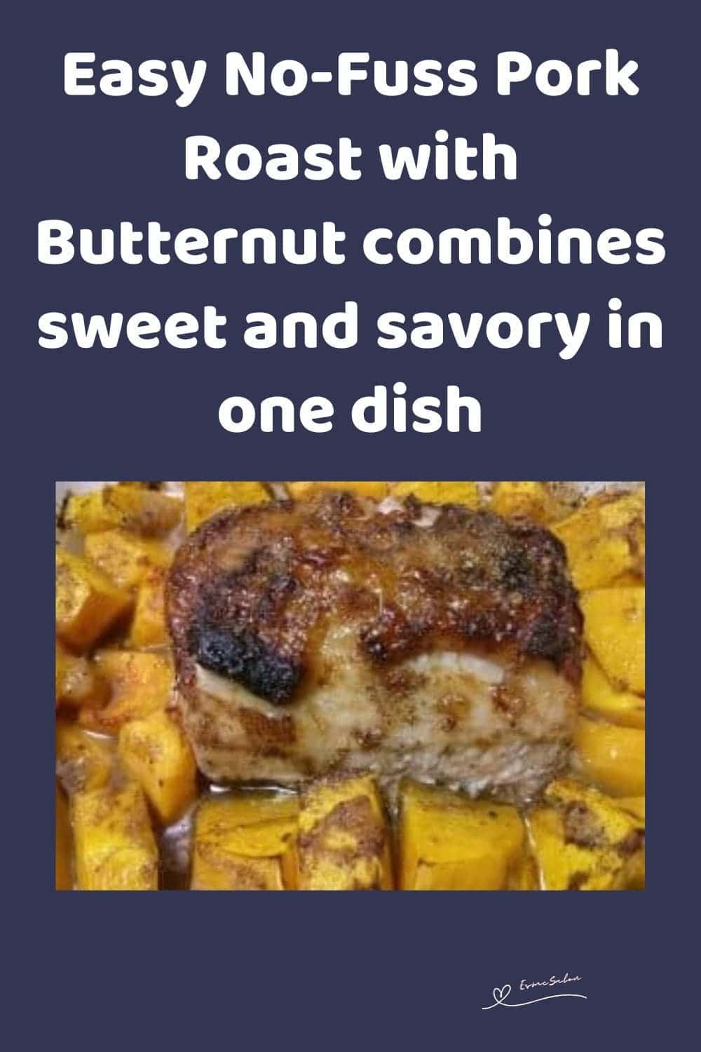 an image of a Pork Roast with Butternut meal