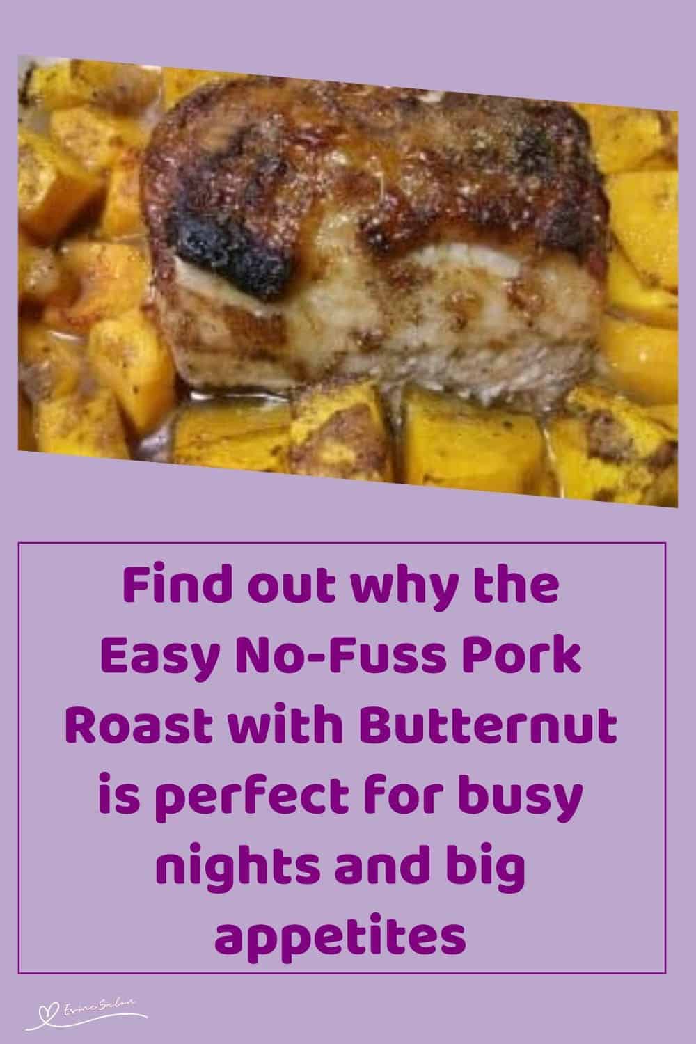 an image of a Pork Roast with Butternut meal
