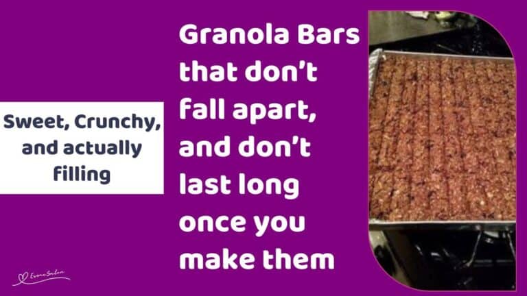 an image of a baking tray filled with Granola bars