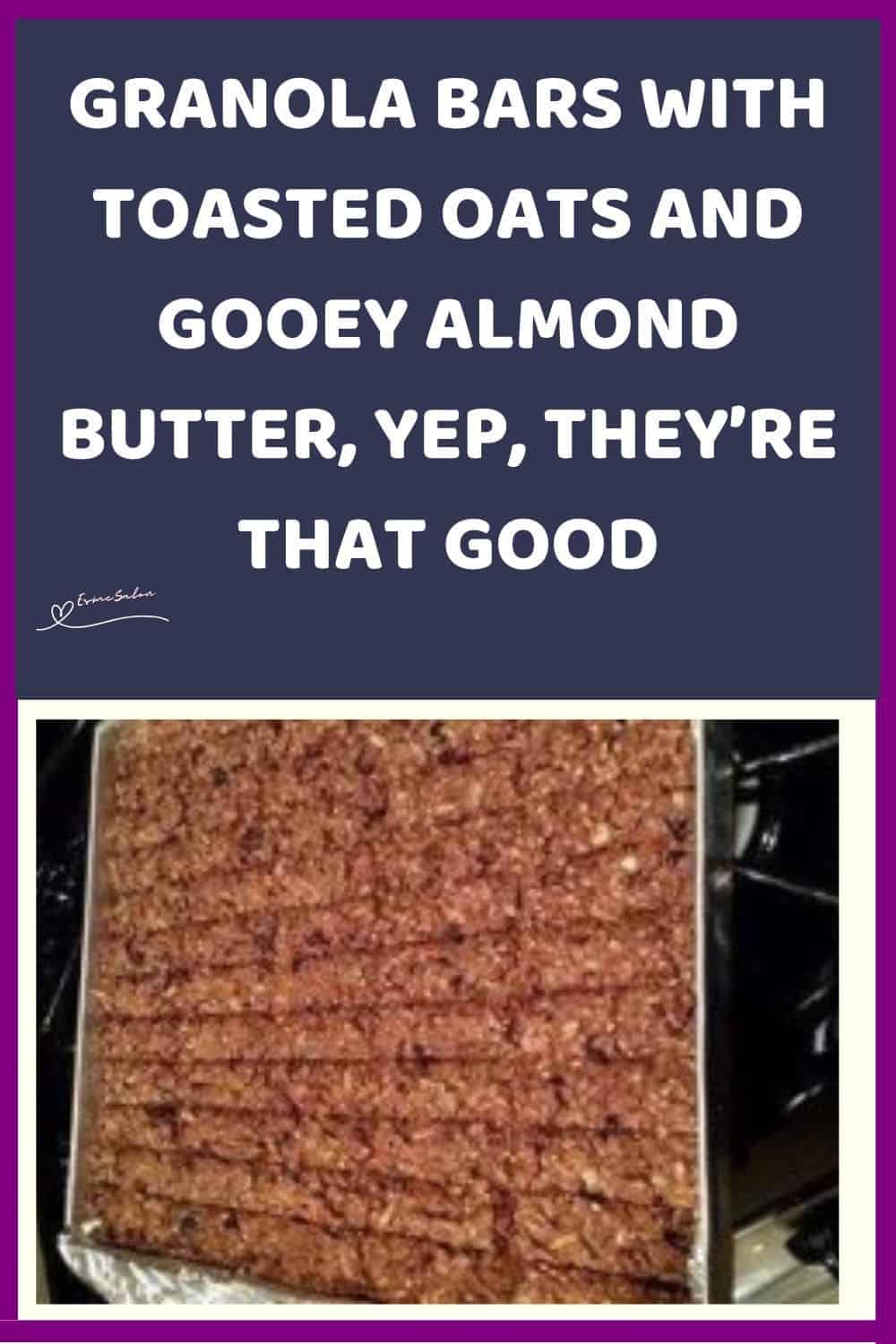 an image of a baking tray filled with Granola bars