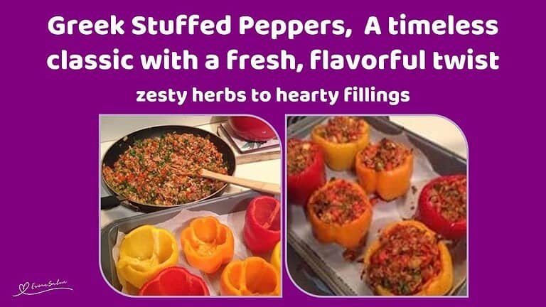 an image of Greek Stuffed Peppers