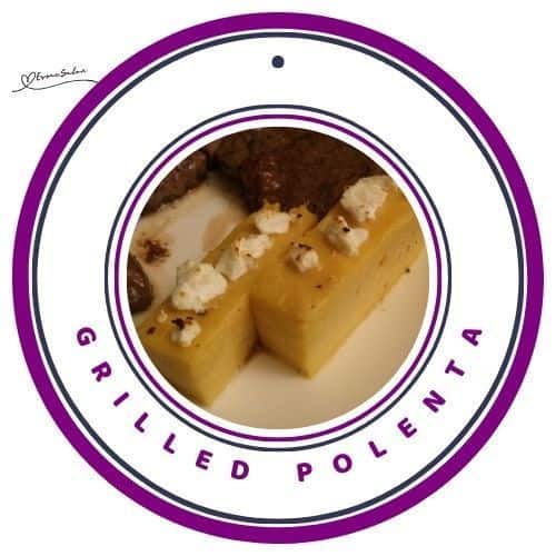 an image of Grilled Polenta slices