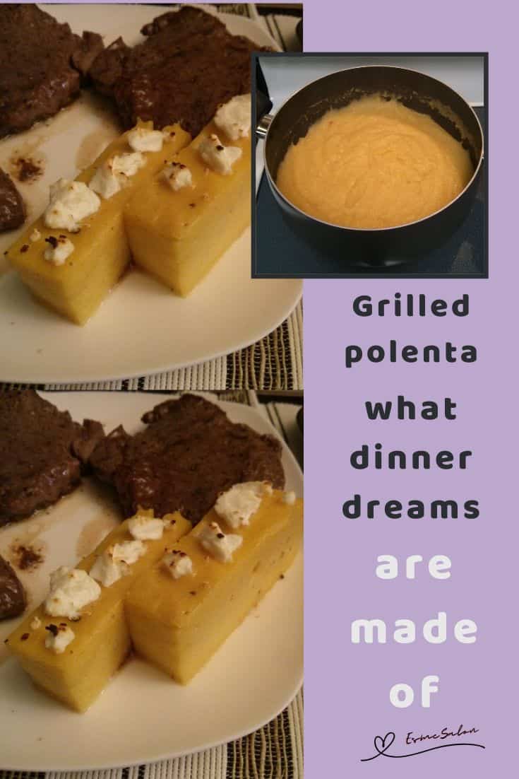 an image of Grilled Polenta slices