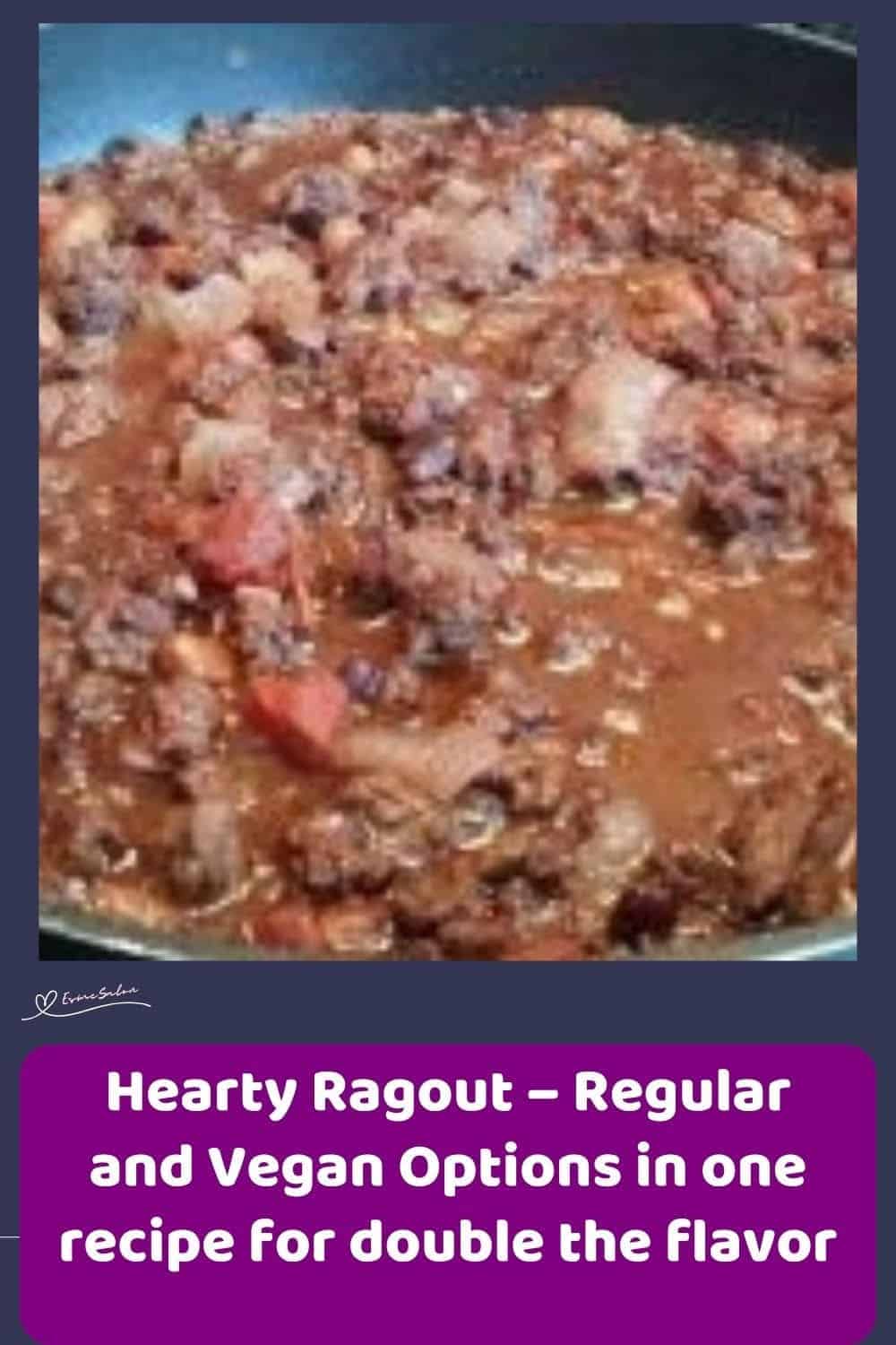 an image of a Hearty Ragout – Regular and Vegan