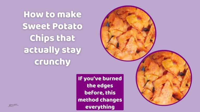 an image of a plate of Sweet Potato Chips