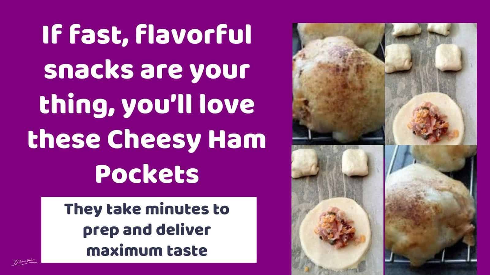 Cheesy Ham Pockets
