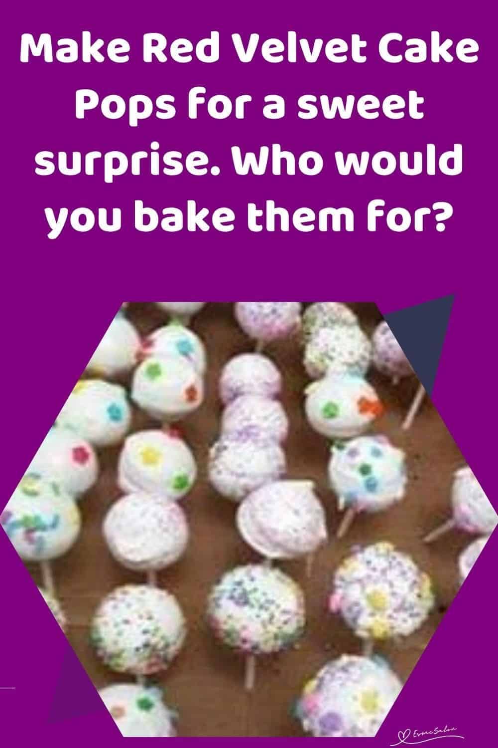 an image of a bunch of Red Velvet Cake Pops