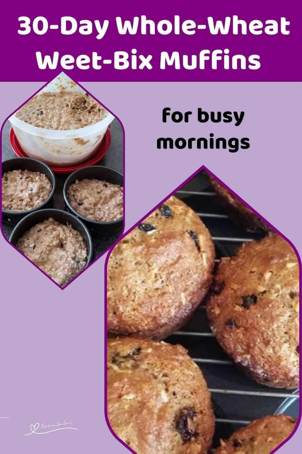 30-Day Whole-Wheat Weet-Bix Muffins