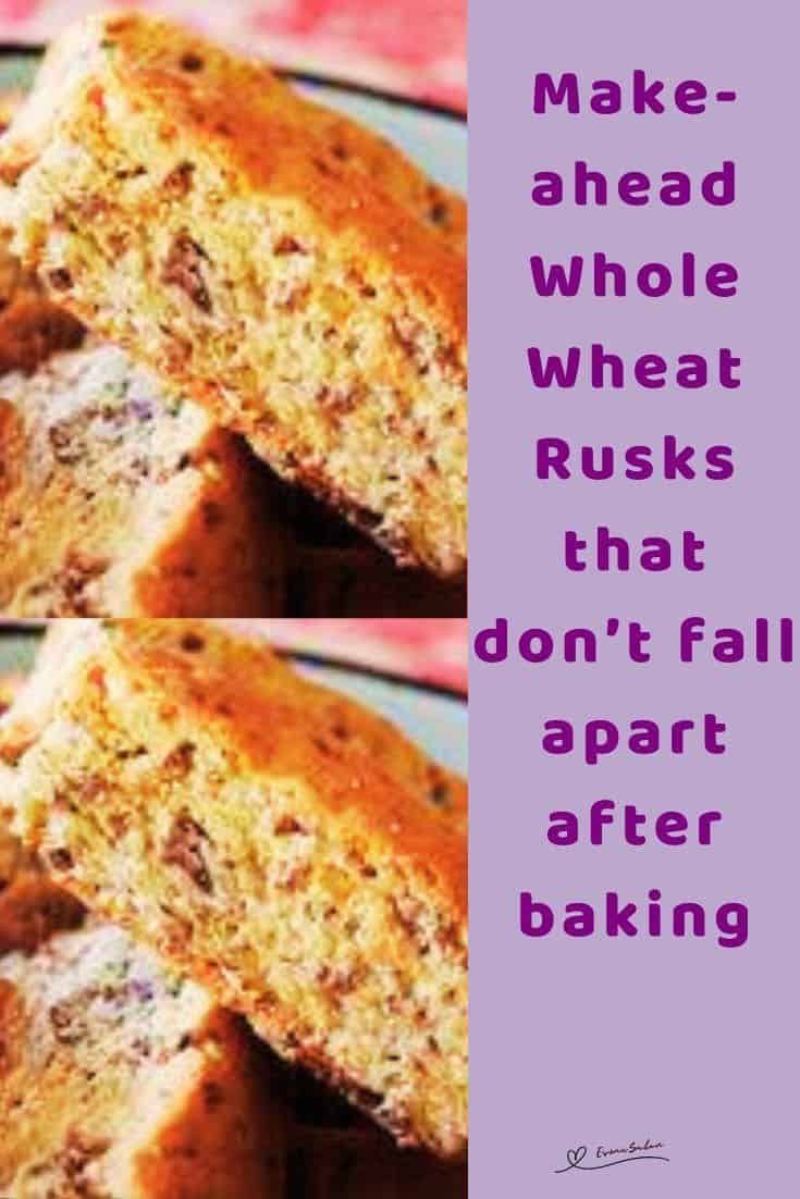 an image of slices Whole Wheat Rusks