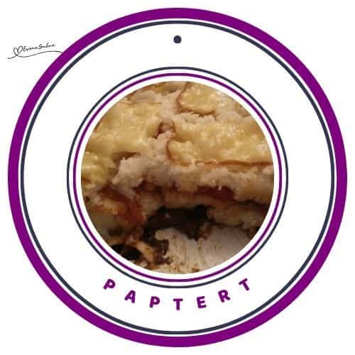 an image of a Paptert, a typical South African "casserole"