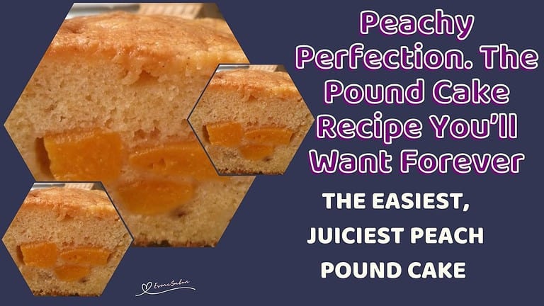 Peachy Perfection. The Pound Cake Recipe You’ll Want Forever
