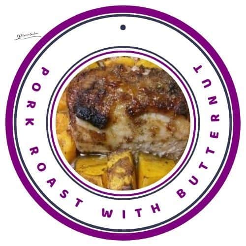an image of a Pork Roast with Butternut meal
