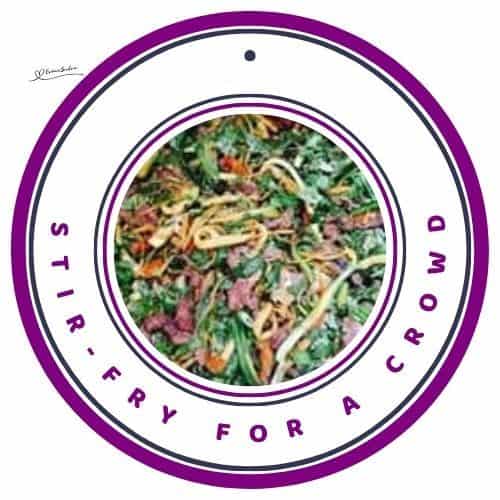 an image of a dish with 1. Stir-Fry for a Crowd
