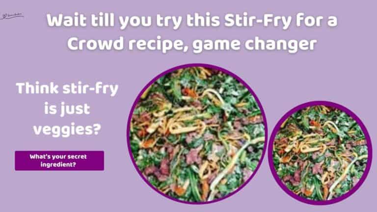 an image of a dish with 1. Stir-Fry for a Crowd