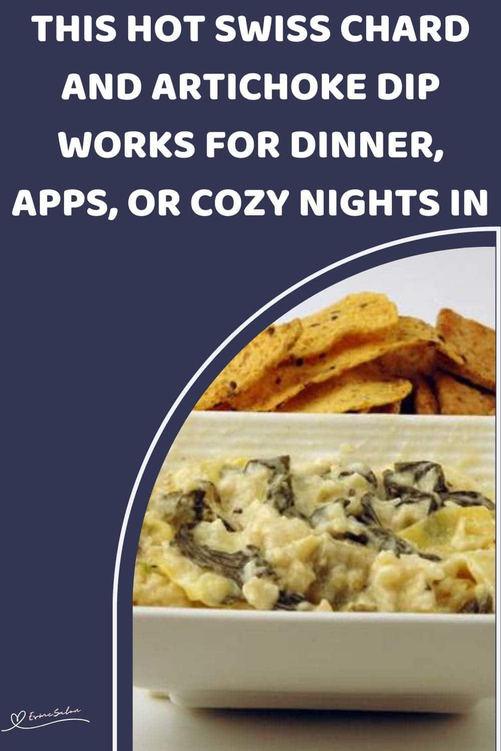 Hot Swiss Chard and Artichoke Dip