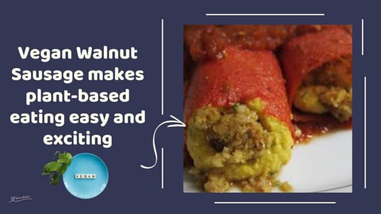 an image of Vegan Walnut Sausage
