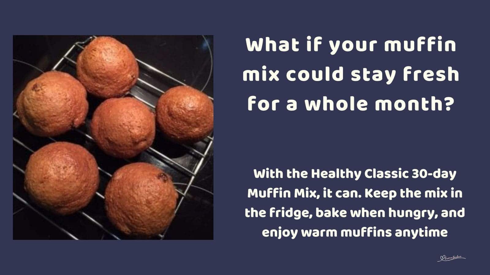an image of 6 Healthy Classic 30-day Muffins