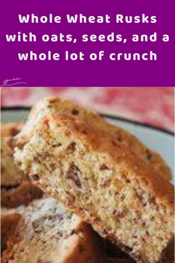 an image of slices Whole Wheat Rusks