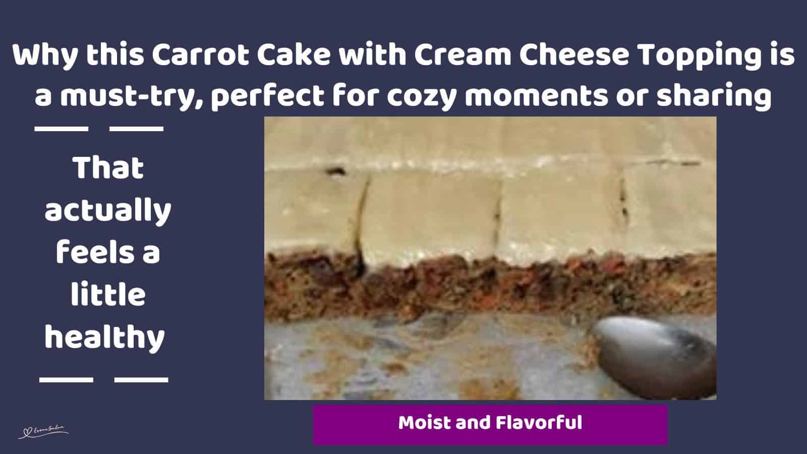 an image of cubes of Carrot Cake in a pan