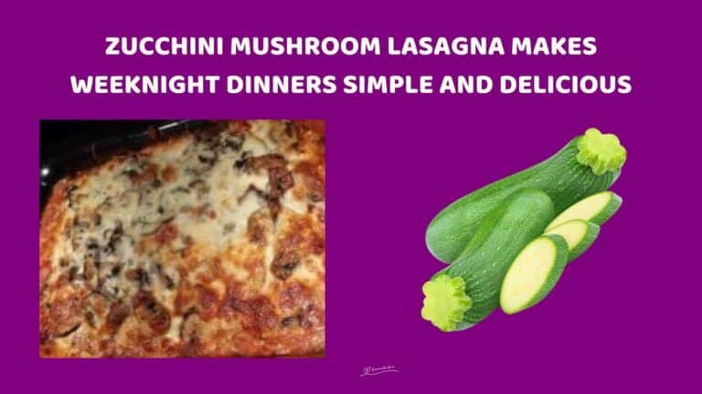 an image of Zucchini Mushroom Lasagna