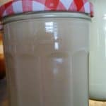Condensed Milk made at home and uncoocked