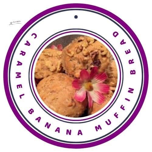 an image of Caramel Banana Muffin Bread