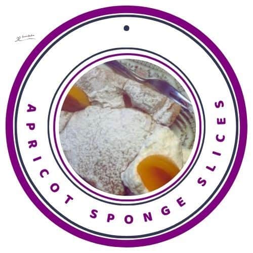 an image of Apricot Sponge Slices