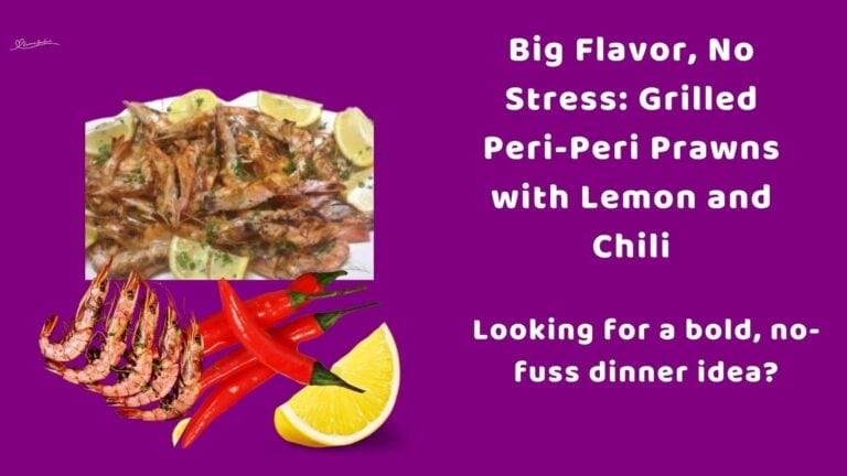 an image of Peri-Peri Prawns with lemon