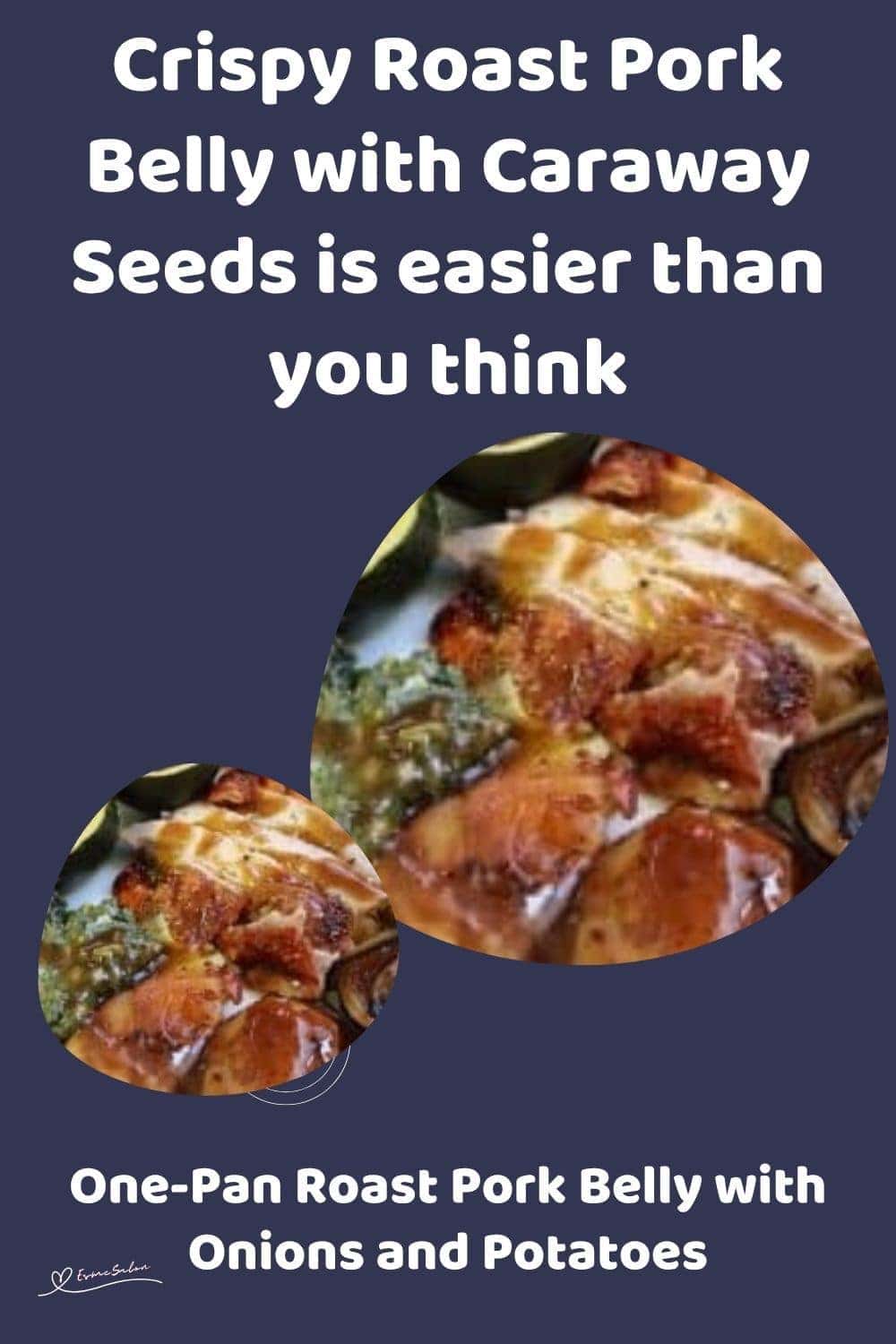 an image of Roast Pork Belly with veggies on the side