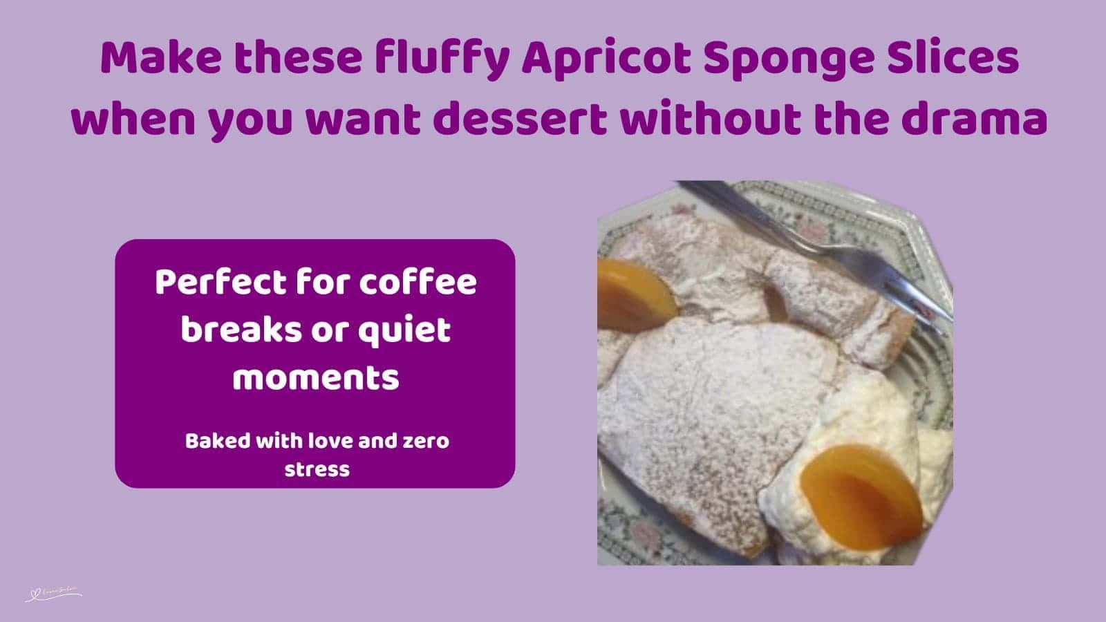 an image of Apricot Sponge Slices