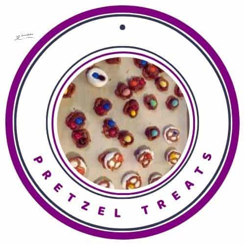 an image of Pretzel Treats topped with various candies
