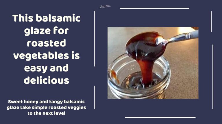 an image of Balsamic Glaze dripping from a spoon into a Console jar