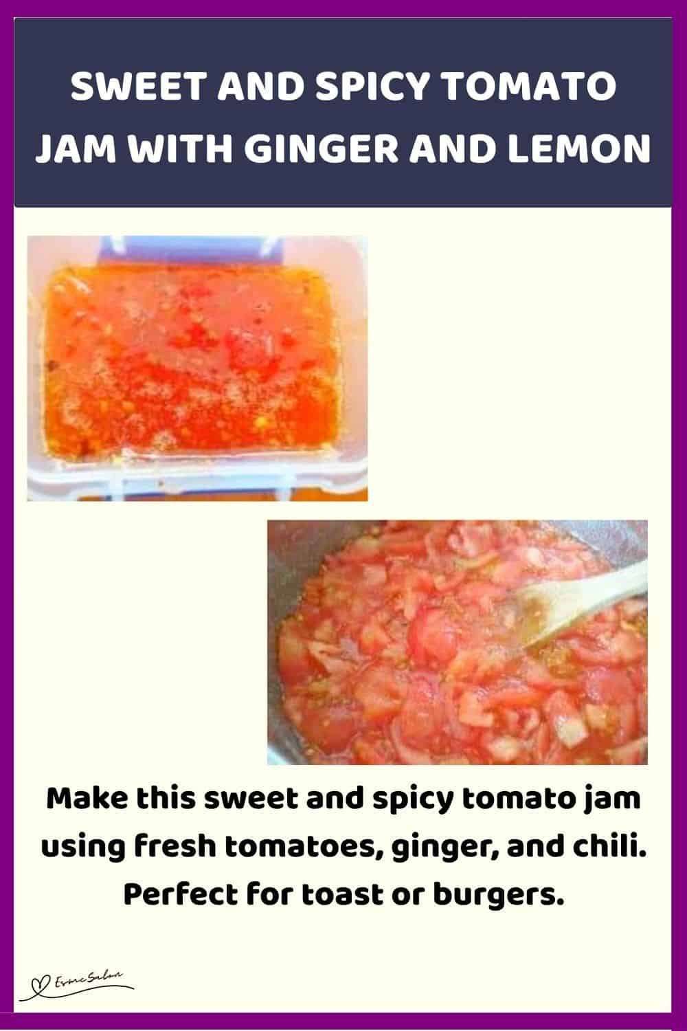 an image of a Tomato Jam in the making
