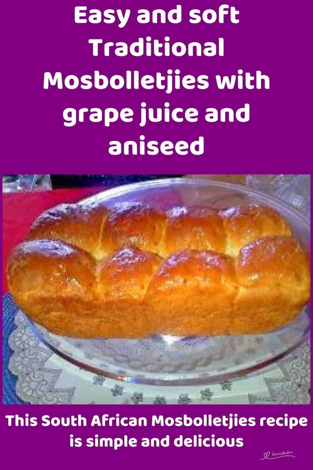 an image of a loaf of Traditional South African Mosbolletjies