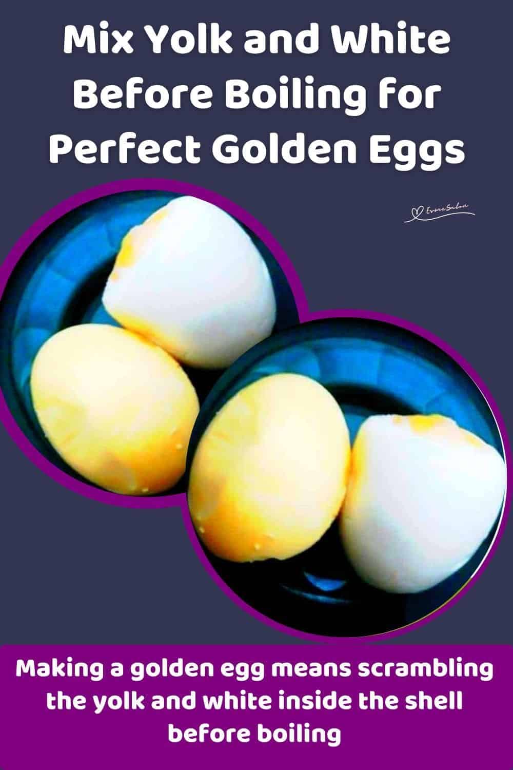 an image of a hard-boiled Golden Egg