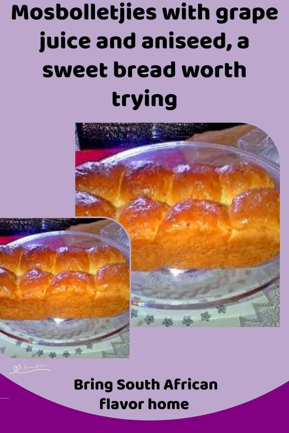 an image of a loaf of Traditional South African Mosbolletjies