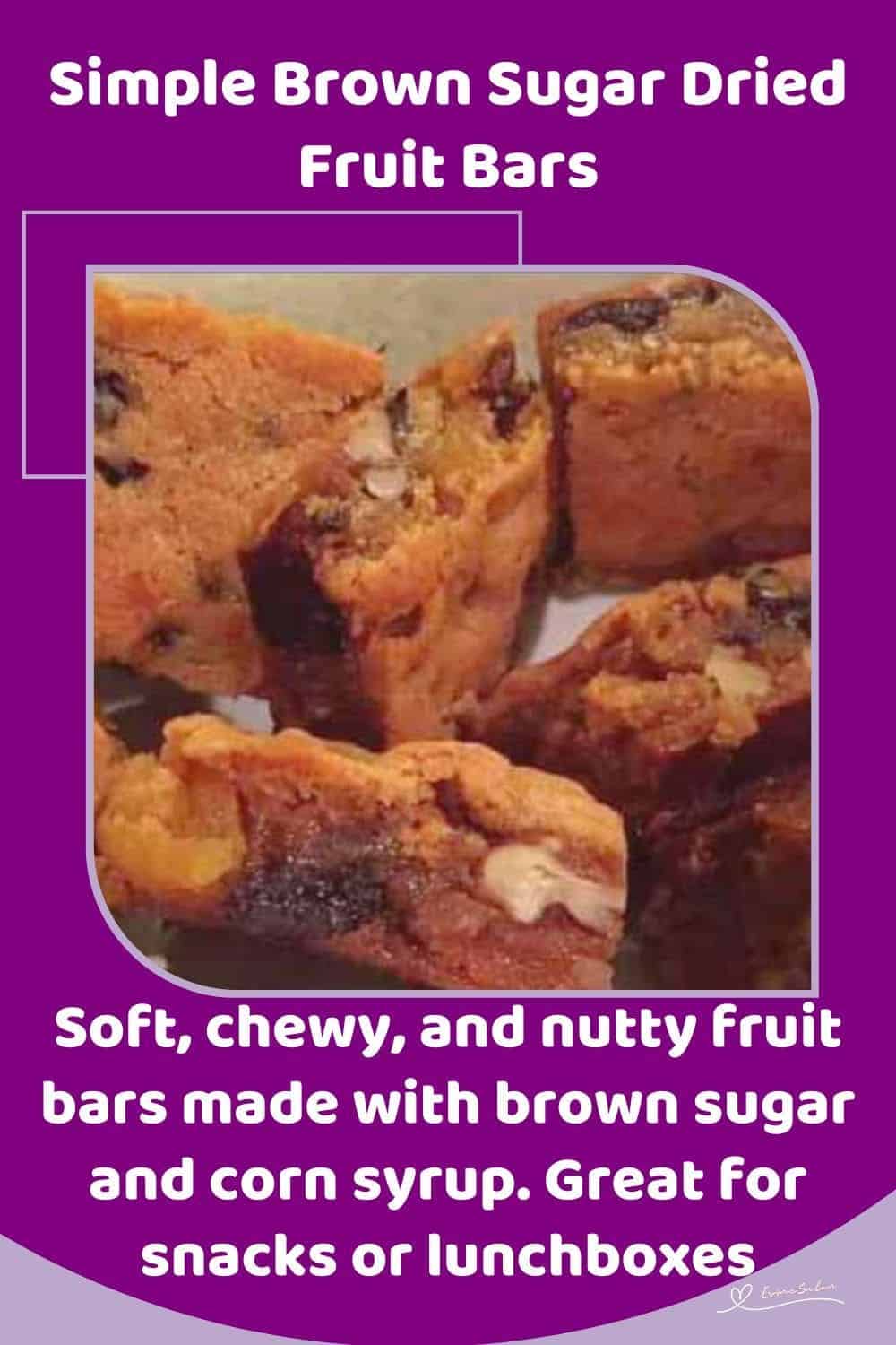 an image of a plate filled with Dried Fruit Bars