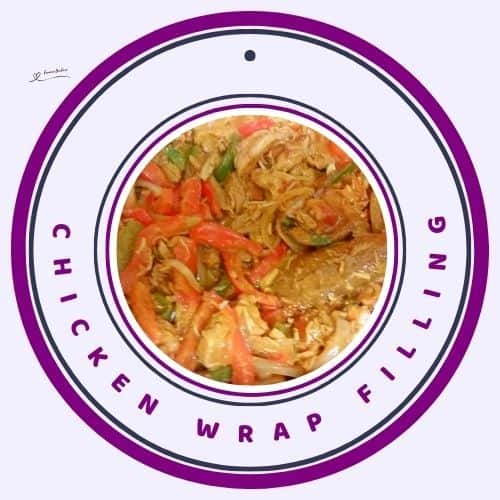an image of Chicken Wraps filling